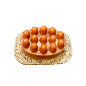 Revitalizing Spa Massage Body Bar with sisal pouch