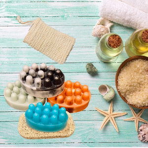 Revitalizing Spa Massage Body Bar with sisal pouch