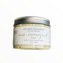 Load image into Gallery viewer, Low Stock! Avocado + Rosemary Mint Deep Hair Conditioner
